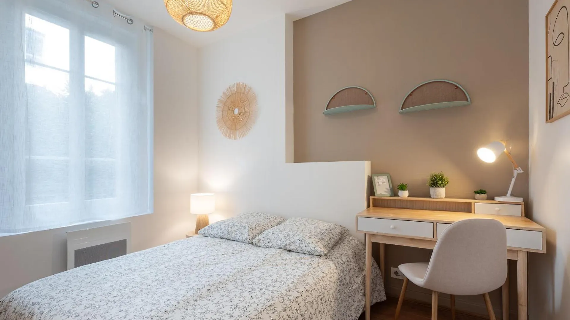 Bngo I Luxe & Confort I Gare Partdieu, 2 Personnes, Aeroport, Rhone-Express Lyon 0*,  France