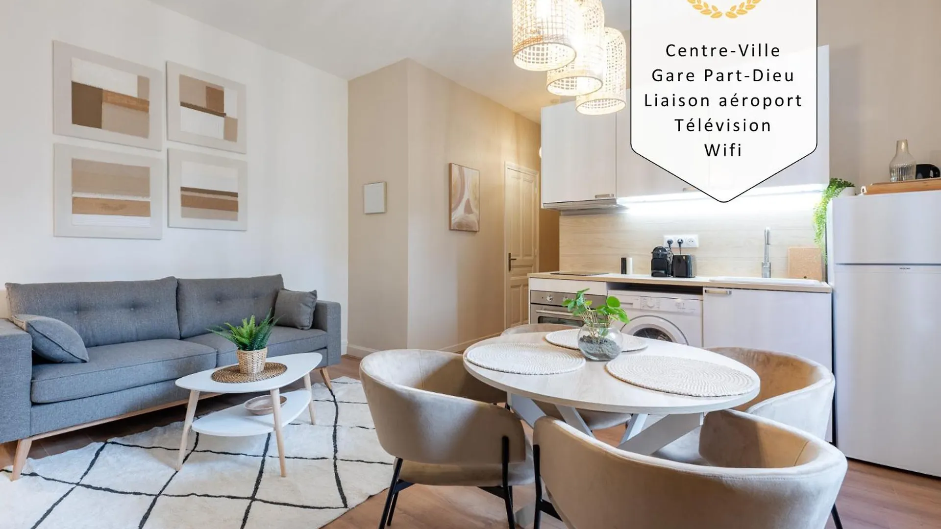 Bngo I Luxe & Confort I Gare Partdieu, 2 Personnes, Aeroport, Rhone-Express contacts